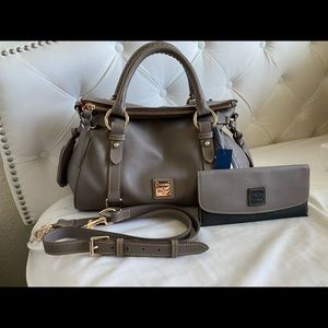 DB Mushroom Calf Small Satchel w/wallet